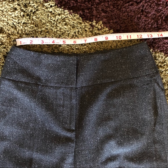 NWOT WHBM Speckled Black & White Wide Leg Trousers - Picture 3 of 8